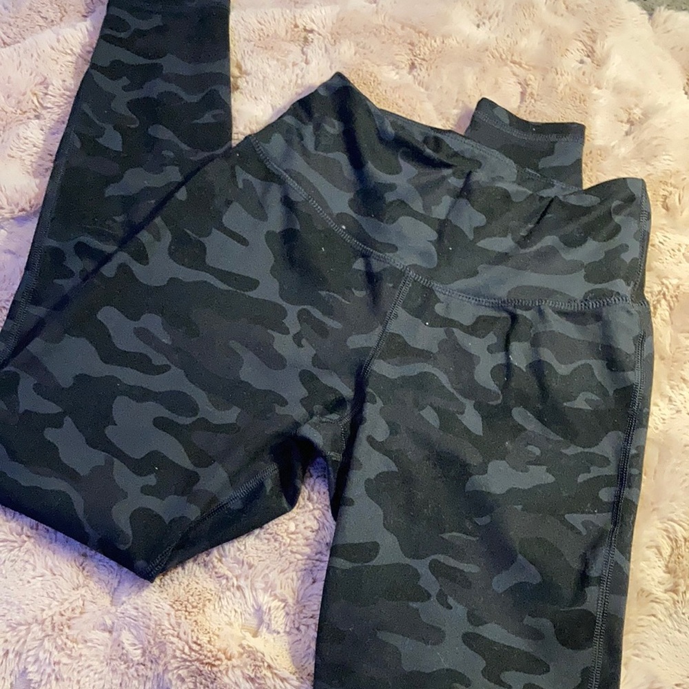 Black Camo Workout Leggings